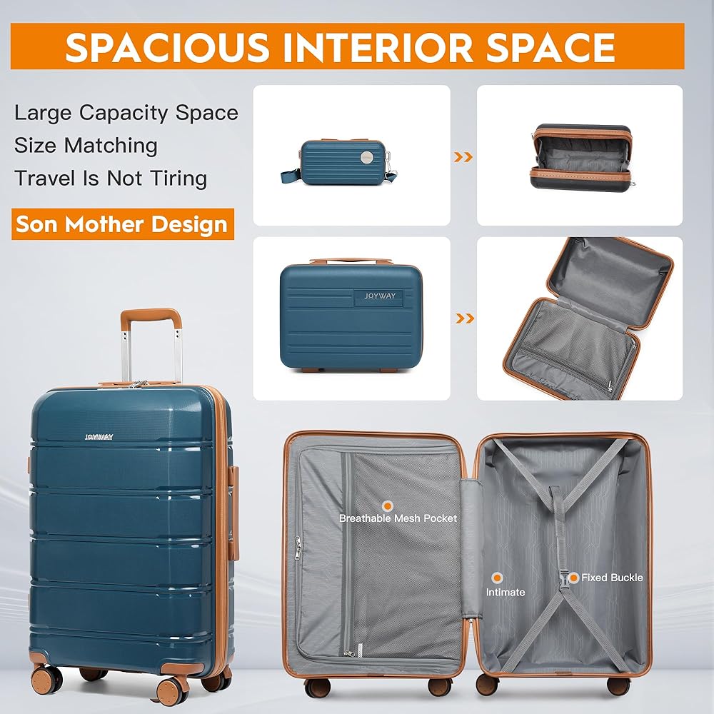 Amazon.com | Joyway 20 Inch Carry On Luggage with TSA Lock